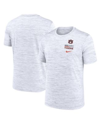 Nike - Men's White Auburn Tigers Velocity Stacked Dri-FIT T-shirt