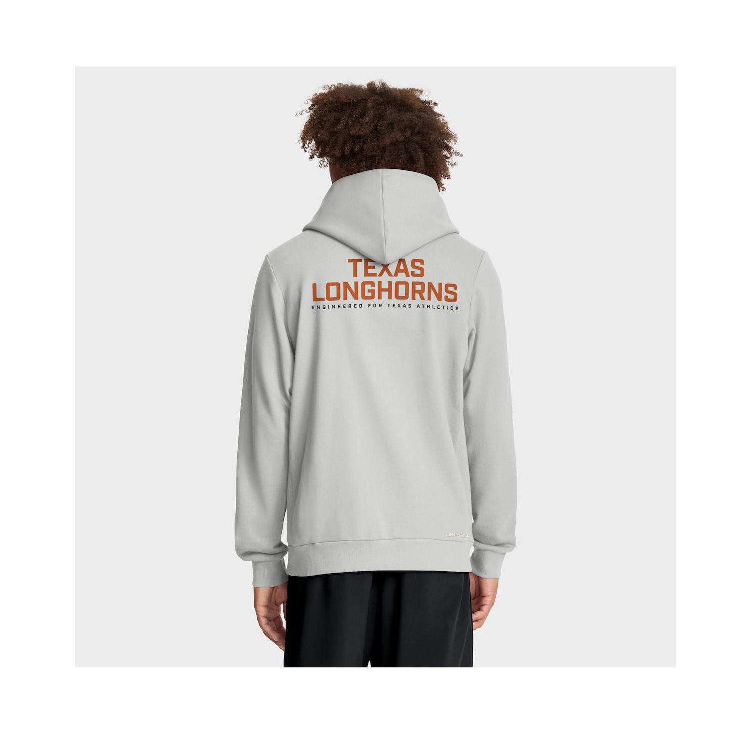 Men's Gray Texas Longhorns 2025 Sideline Standard Issue Dri-FIT Full-Zip Hoodie