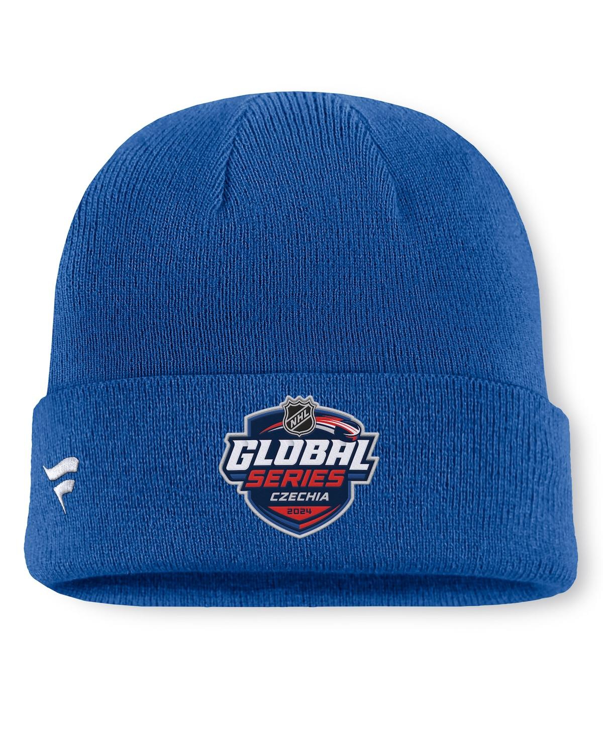 Fanatics Men's Blue Buffalo Sabres 2024 Nhl Global Series Cuffed Knit Hat