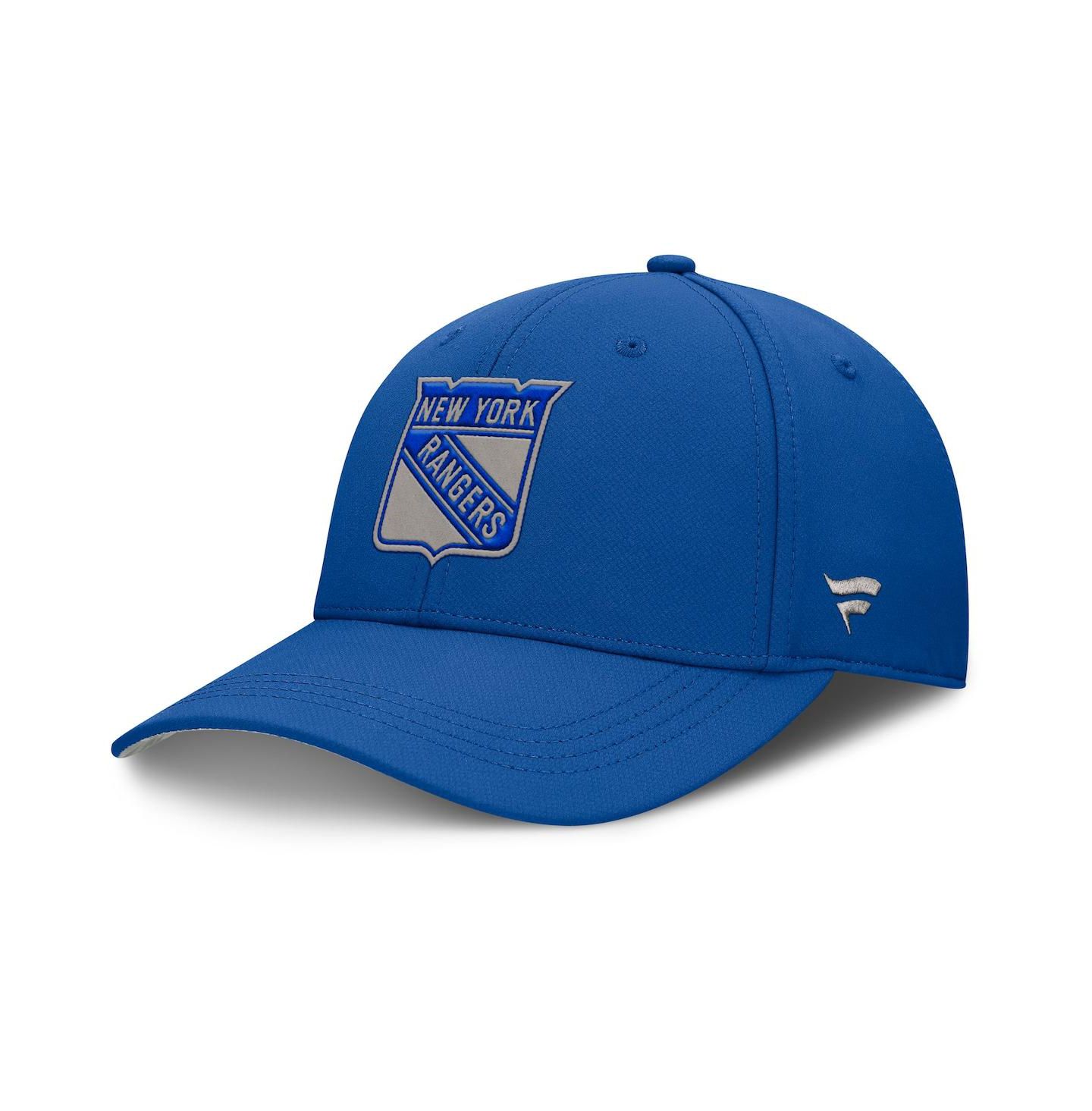 Мужская кепка Fanatics Blue New York Rangers Homage Adjustable Hat — фото 1