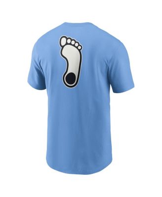 Men's Valor Blue North Carolina Tar Heels Record Shattered 2-Hit T-Shirt