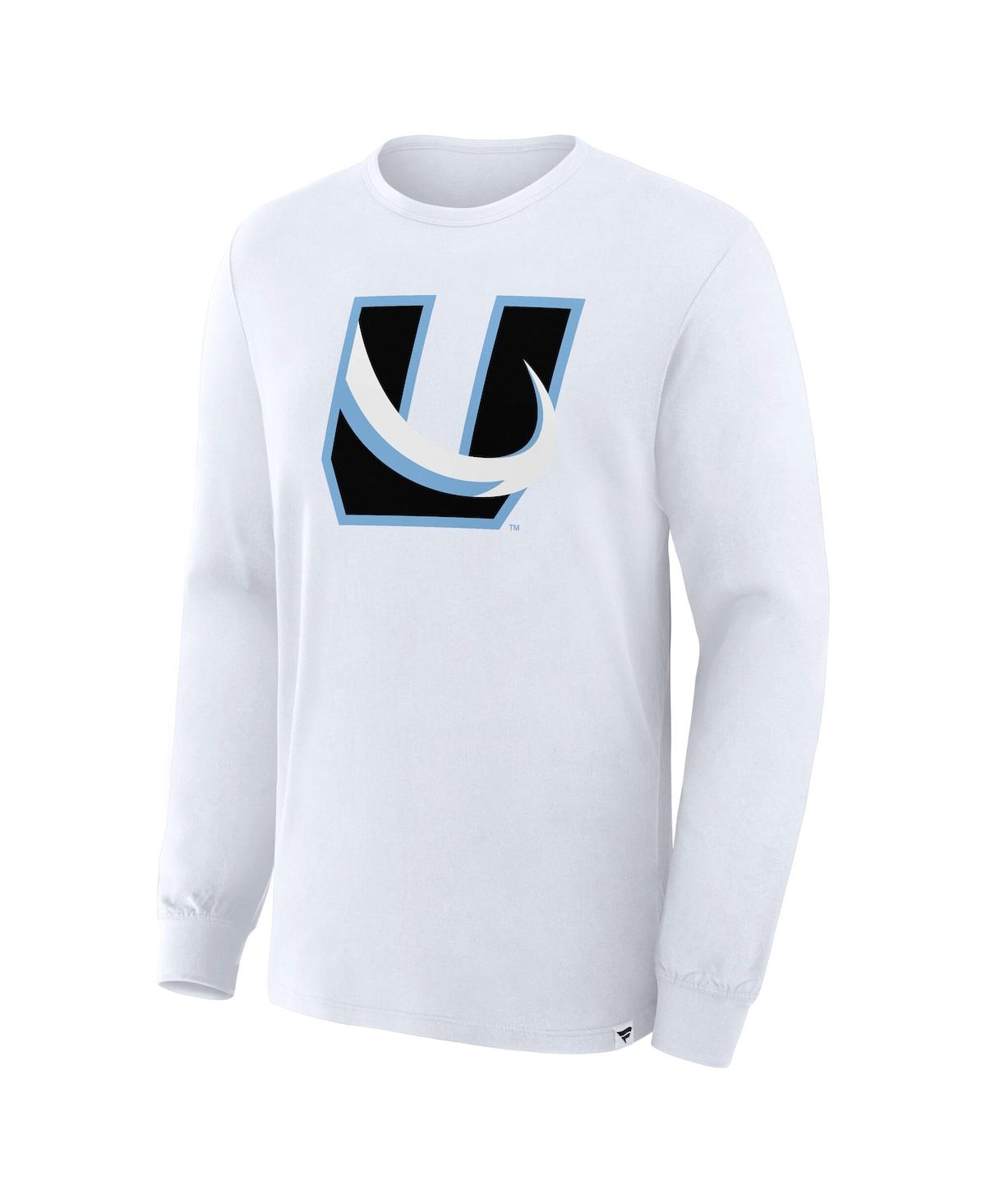 Fanatics Men's White Utah Mammoth Alternate Logo Legacy Long Sleeve T-shirt In White