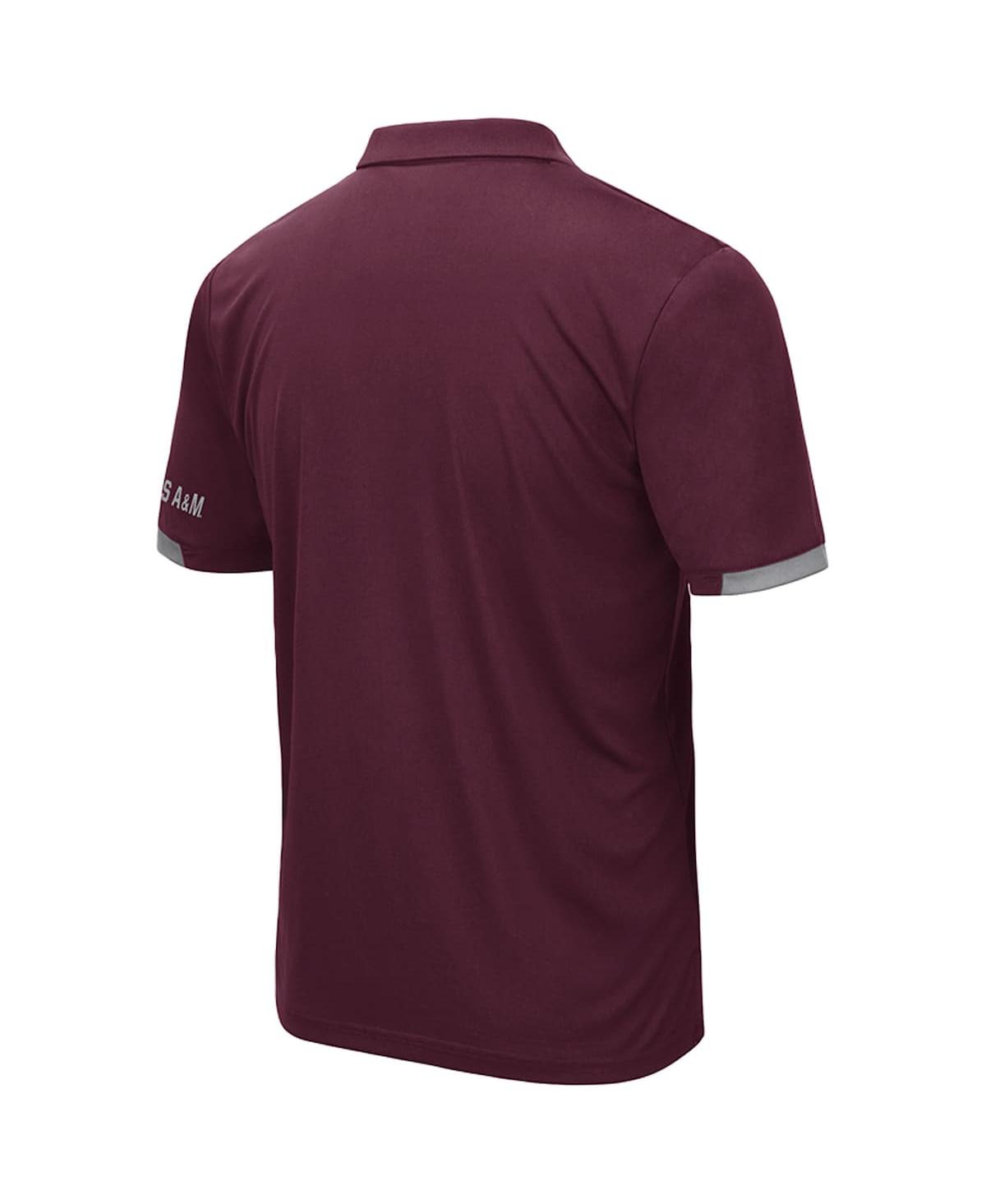 Colosseum Men's  Maroon Texas A&m Aggies Big And Tall Santry Polo Shirt In Burgundy