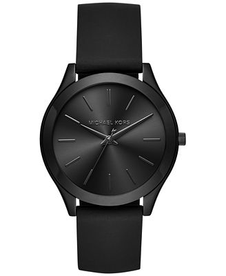 michael kors runway silicone smartwatch strap