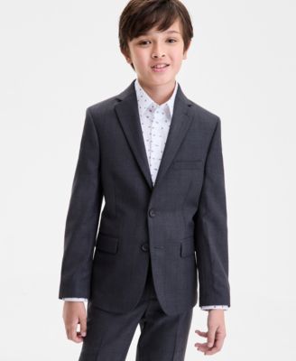 Kenneth Cole Reaction - Boys 8-20 2-Piece Single Breasted Suit Set