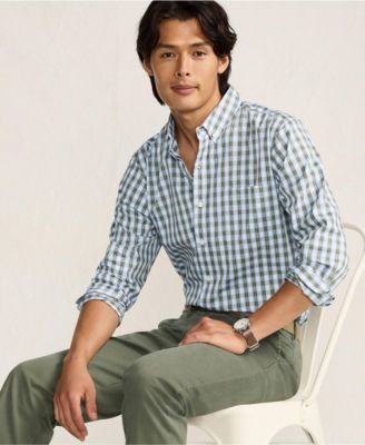 Men's Long Sleeve Tailored Fit Travel Kit Shirt