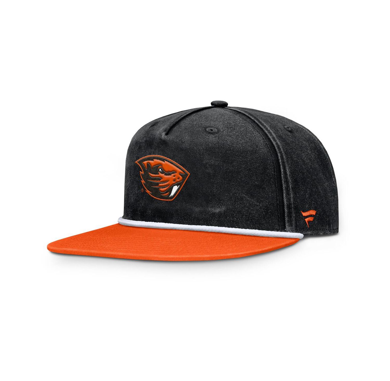 Men's Black Oregon State Beavers Forge Rope Adjustable Hat