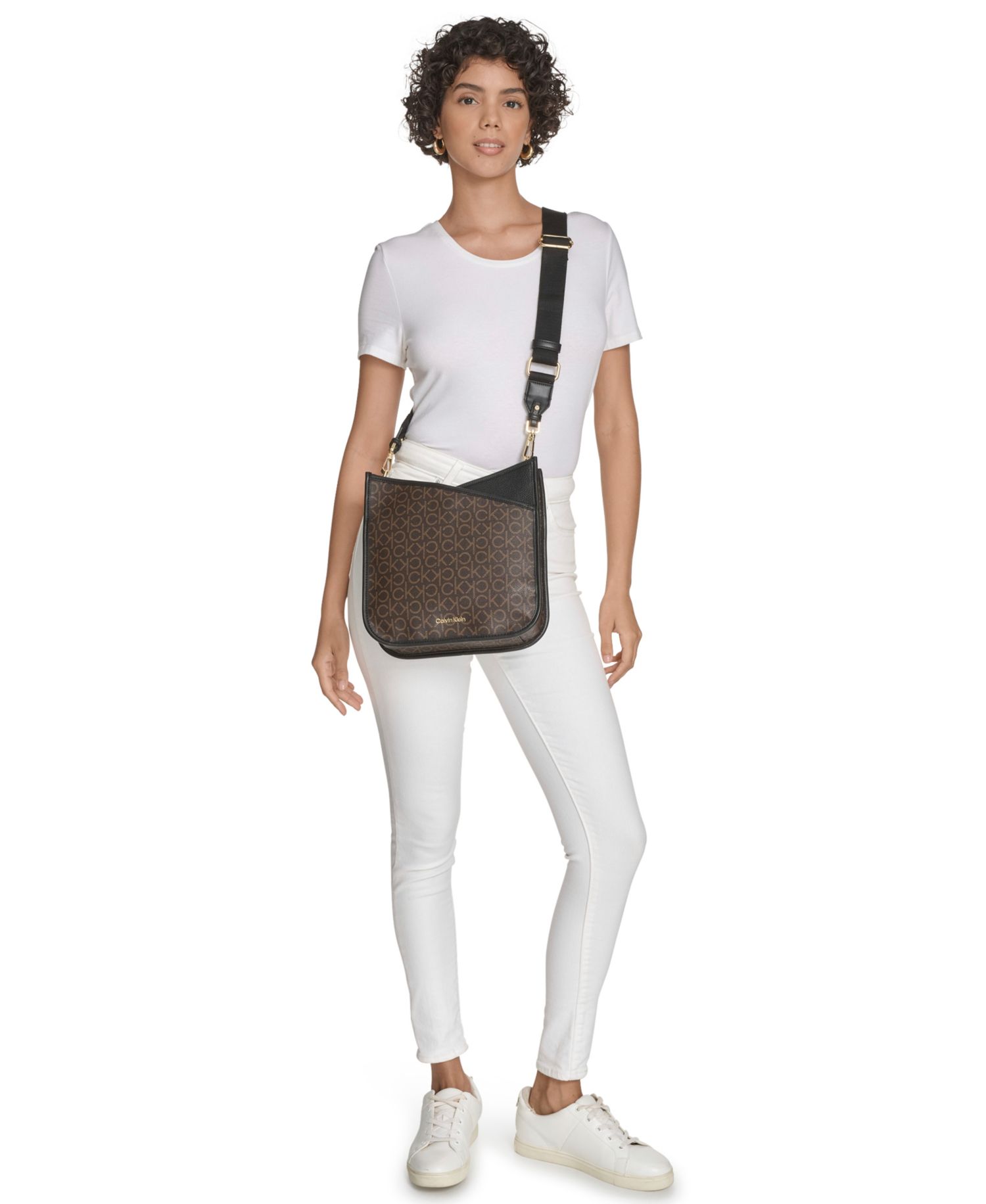 Lyla Signature Adjustable Crossbody with Web Strap