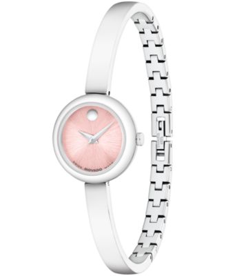 Women's Museum Bangle Round Swiss Quartz Stainless Steel Watch, 21.50mm