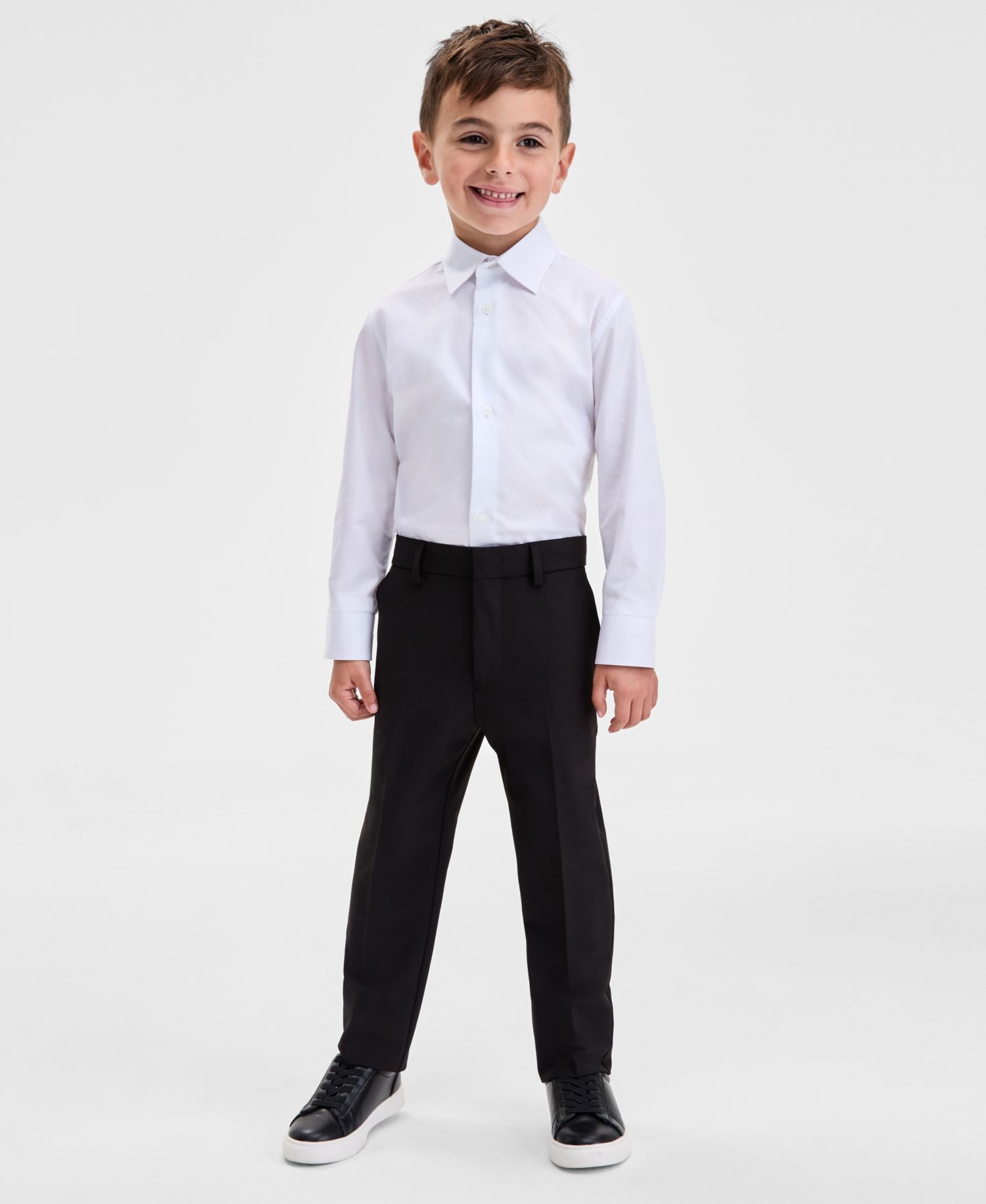 Little Boys' Flat Front Pants