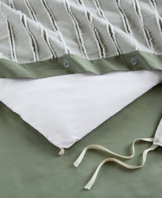 Essence Clipped Jacquard 9-Pc.Comforter Set, Queen