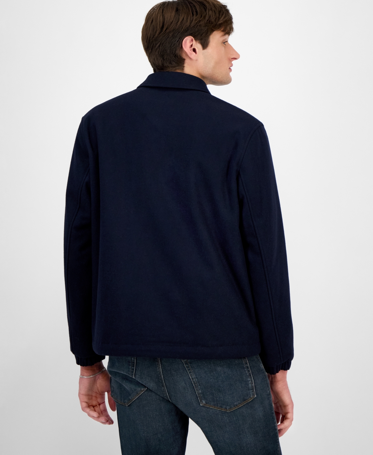 Hugo Boss Men's Baksi Slim-Fit Coach Jacket