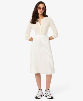 LACOSTE USA - Women's Pleated Midi Skirt