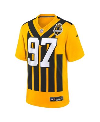 Men's Cameron Heyward Gold Pittsburgh Steelers Alternate 1933 Throwback Game Jersey