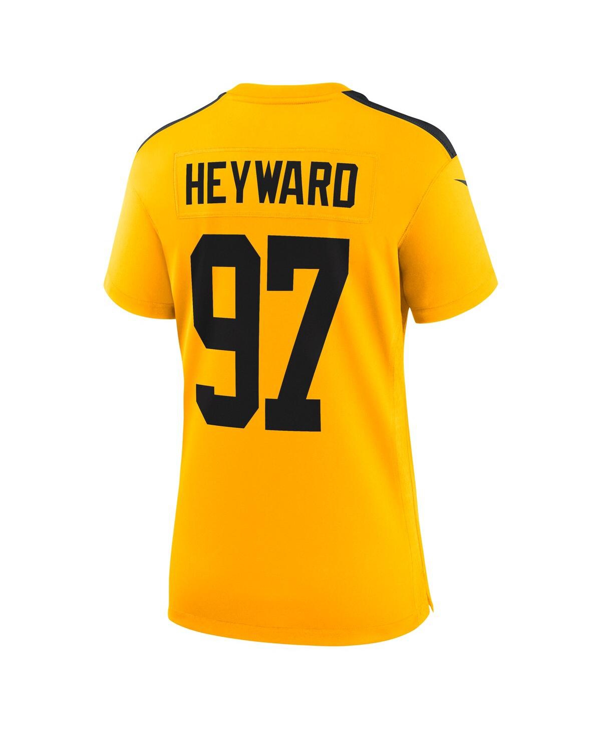 Nike Cameron Heyward Gold Pittsburgh Steelers Alternate 1933 Throwback Game Jersey In Yellow