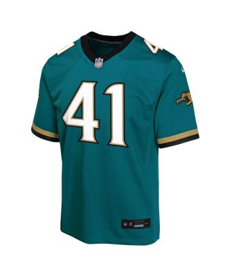 Big Boys and Girls Josh Hines-Allen Teal Jacksonville Jaguars Alternate 2 Prowler Throwback Game Jersey
