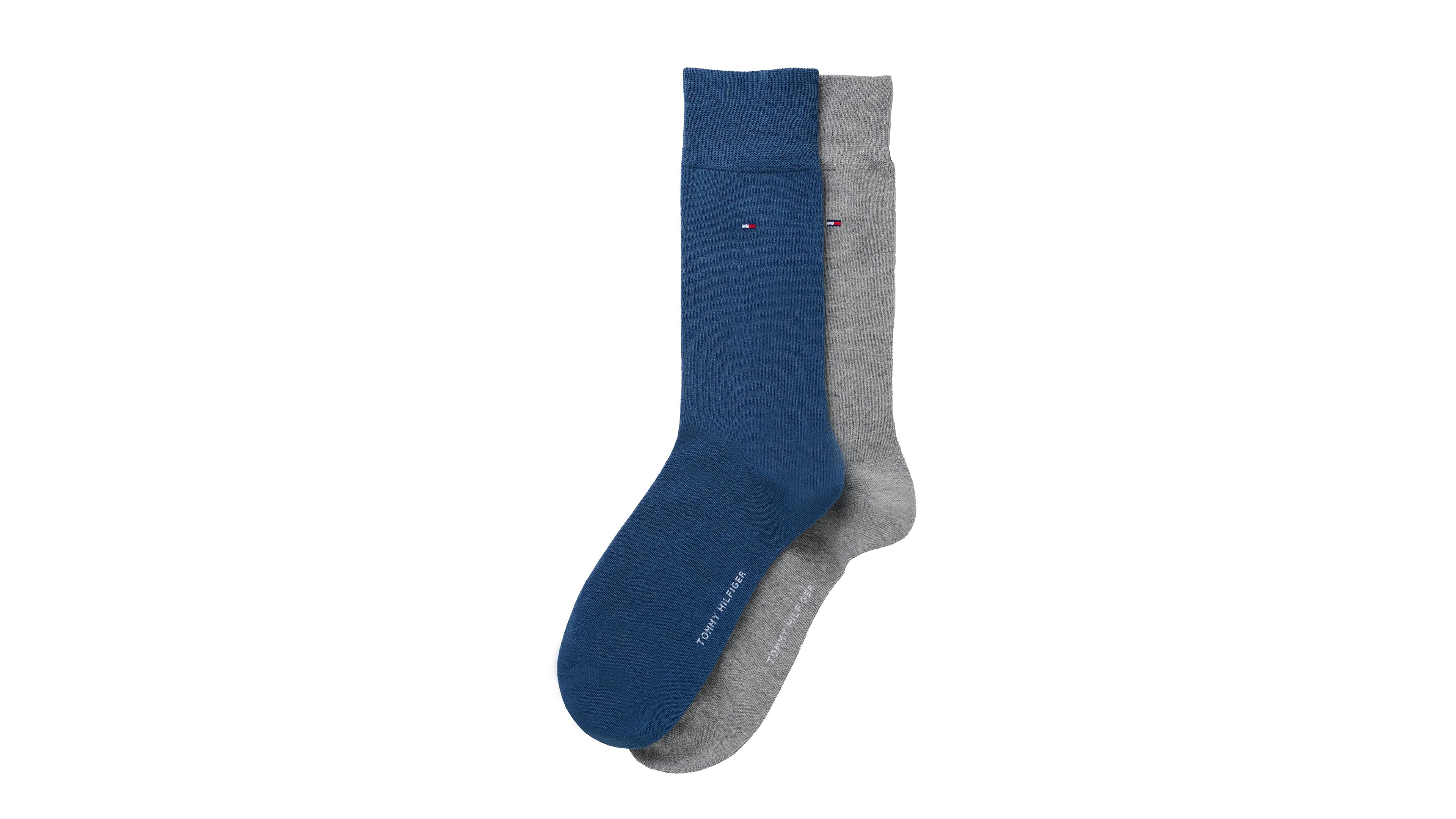 Tommy Hilfiger Men's 2-Pack Solid Dress Socks