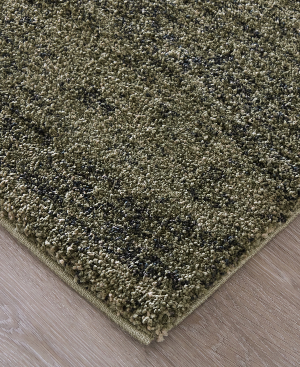 Feizy Jameson 39r8f 2'6"x7'3" Runner Area Rug In Green