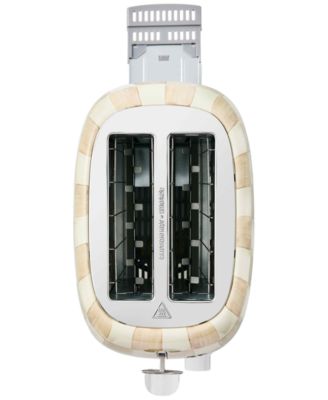 Mocha Check 2-Slice Toaster