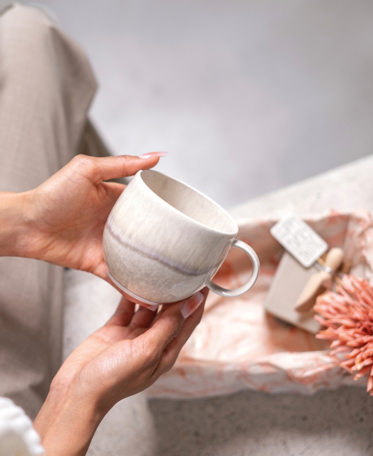 Villeroy & Boch Perlemor Small Mug In Neutral