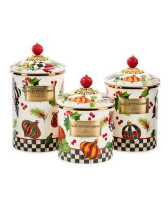 Deck the Halls Medium Canister