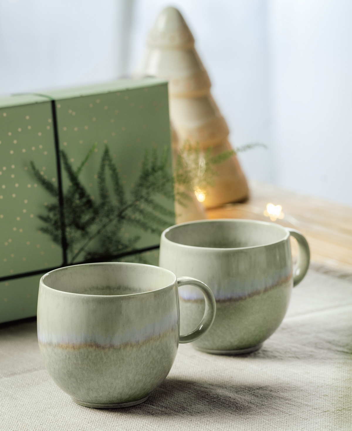 Villeroy & Boch Perlemor Small Mug In Green