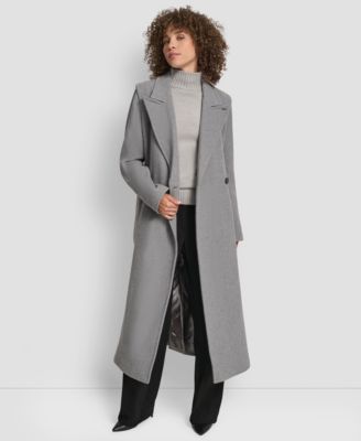 Women's Notch Collar Belted Wrap Coat