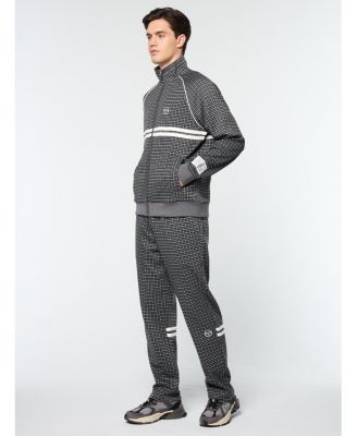 Big & Tall Dallas Houndstooth Track Jacket
