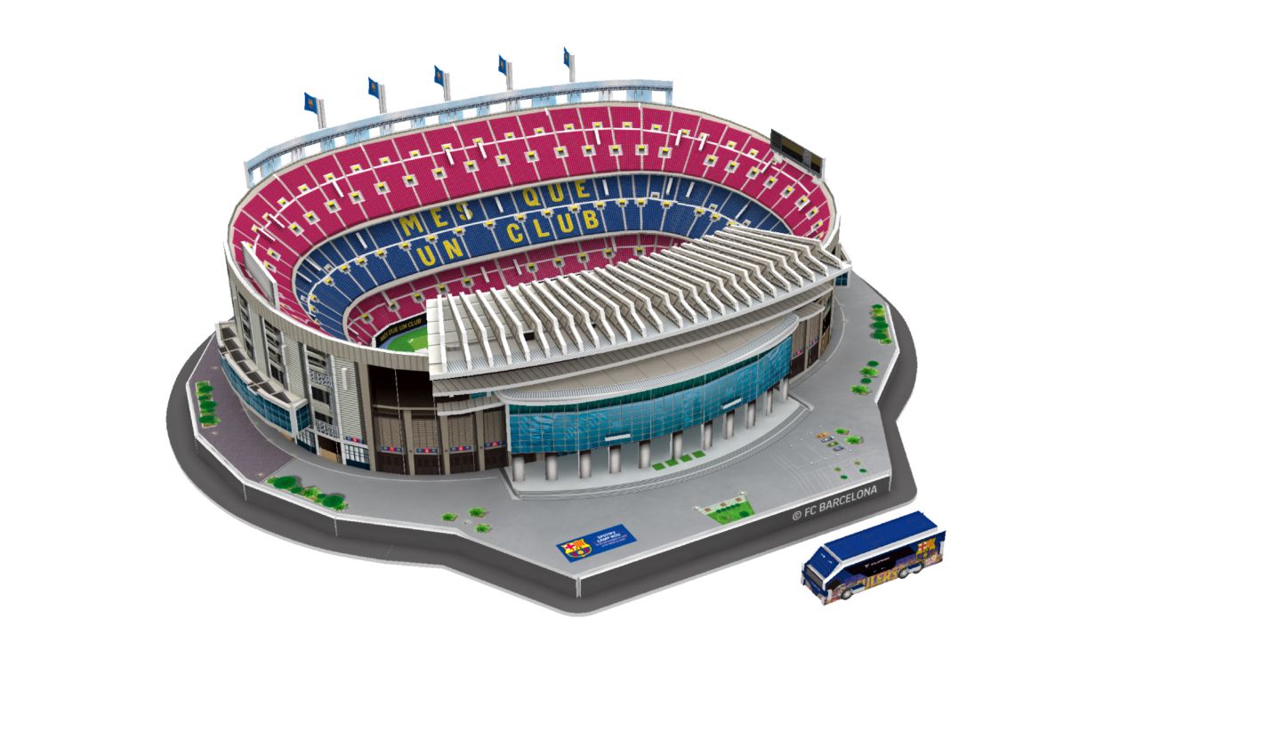Детская игрушка Banbo Toys Spotify Camp Nou (FCB) Stadium 3D Puzzle — фото 2