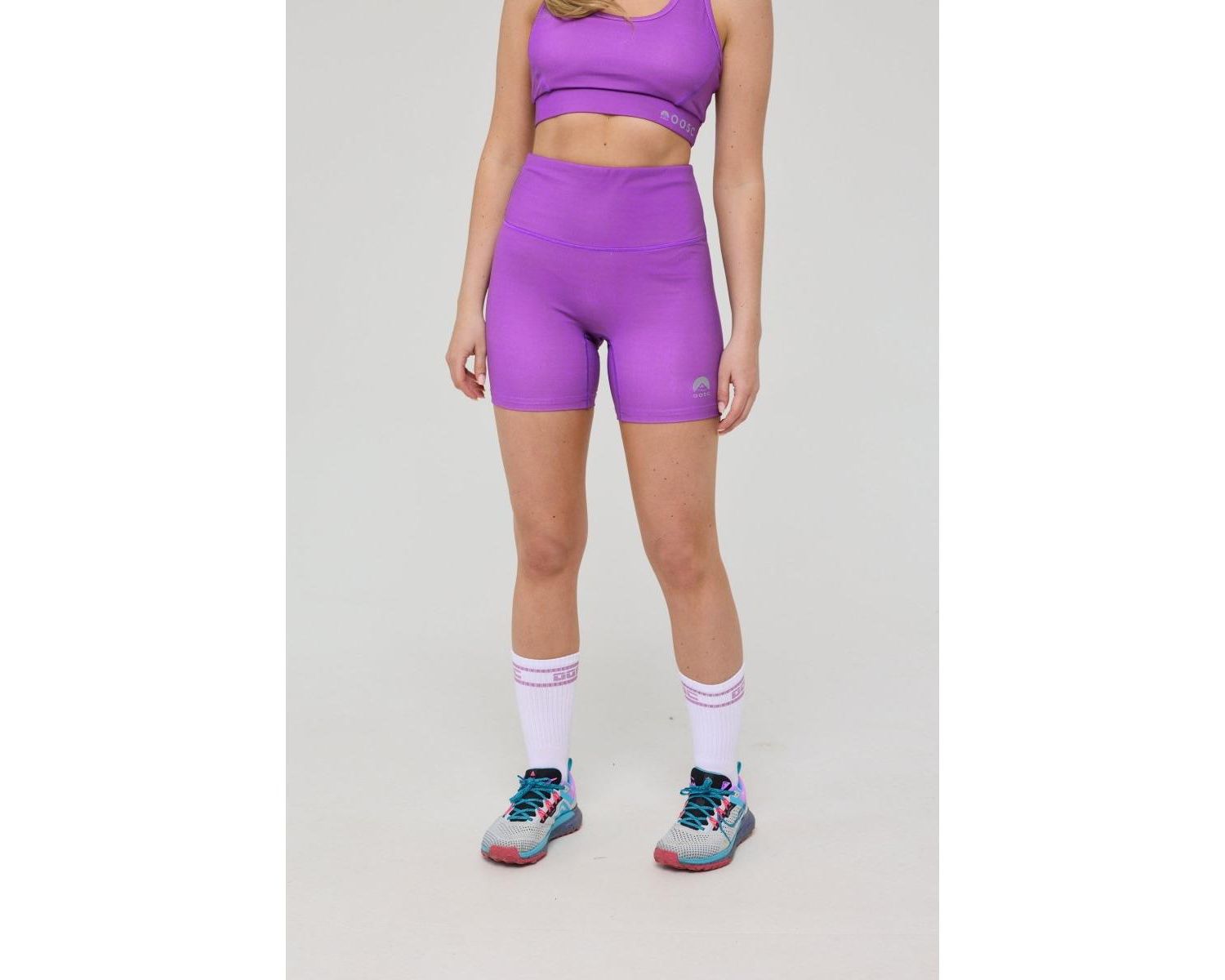 Women's Infinite High Waisted Shorts - Purple