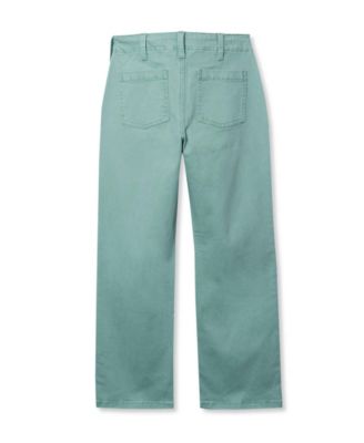 Girls Woven Utility Cargo Pant with Pockets