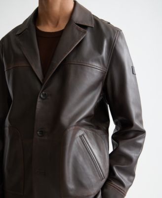 Men's Front Button Blazer