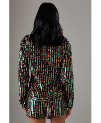 Women's Premium Hand Embellished Sequin Jacket