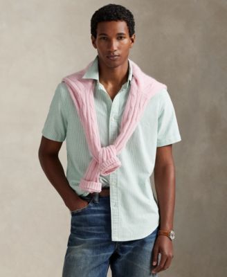 Men's Classic-Fit Striped Oxford Shirt