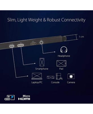 ROG Strix XG17AHPE 17.3 Portable Gaming Monitor, 1080P Full HD (1920 x 1080), IPS, 240Hz, Adaptive-Sync