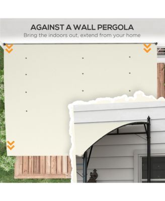 10' x 13' Pergola, UV-Resist Outdoor Canopy Shelter,