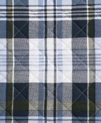 Bleecker Plaid Cotton Reversible 2-Pc. Quilt Set, Twin