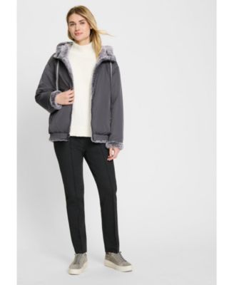 Women's Reversible Hooded Jacket