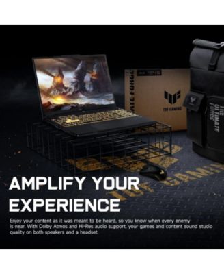 TUF F16 16" Gaming Traditional Laptop Intel Core 5 210H 16GB RAM NVIDIA GeForce RTX 4050 512GB SSD Storage Windows 11 Home FHD+ 144Hz - Grey