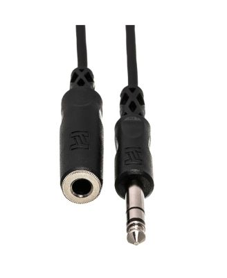 2x Stereo 1/4" Female Phone to 1/4" Male Phone TRS Headphone Extension Cable, 25'