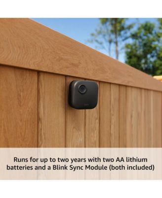 Outdoor 4 Wireless Smart 1080p Security Camera with Two Year Battery Life – 2 Camera System