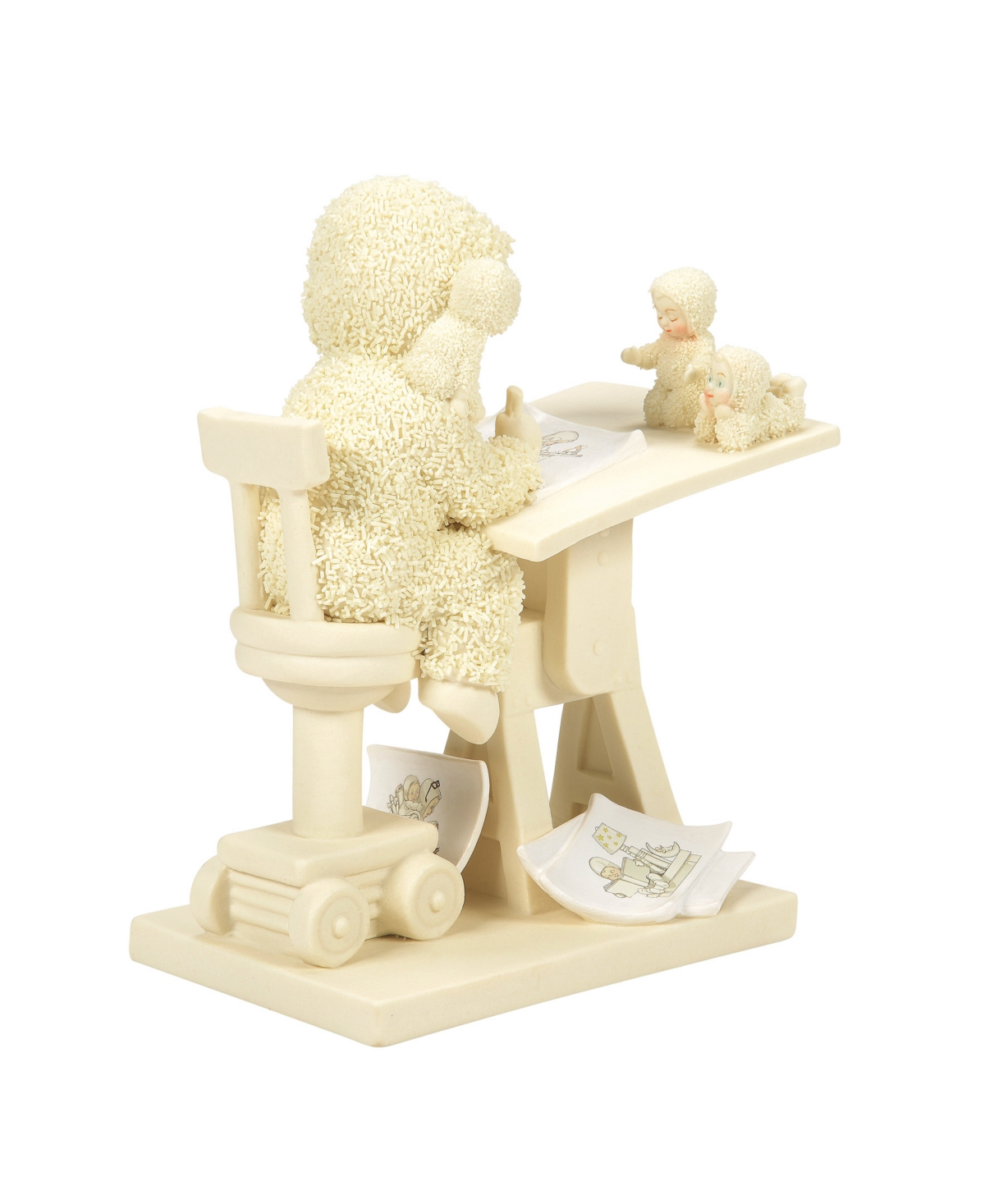 Department Five Snowbabies The Artist's Muses Figurine In Neutral