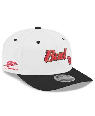 New Era - Men's White Dale Earnhardt Jr. Budweiser 9SEVENTY Stretch-Snap Hat