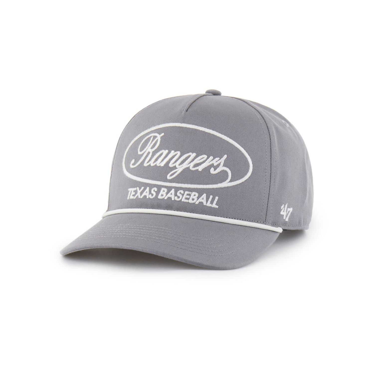 Men's Gray Texas Rangers Foundational Hitch Adjustable Hat