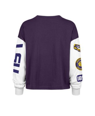 Women's Purple LSU Tigers Sydney Long Sleeve T-Shirt
