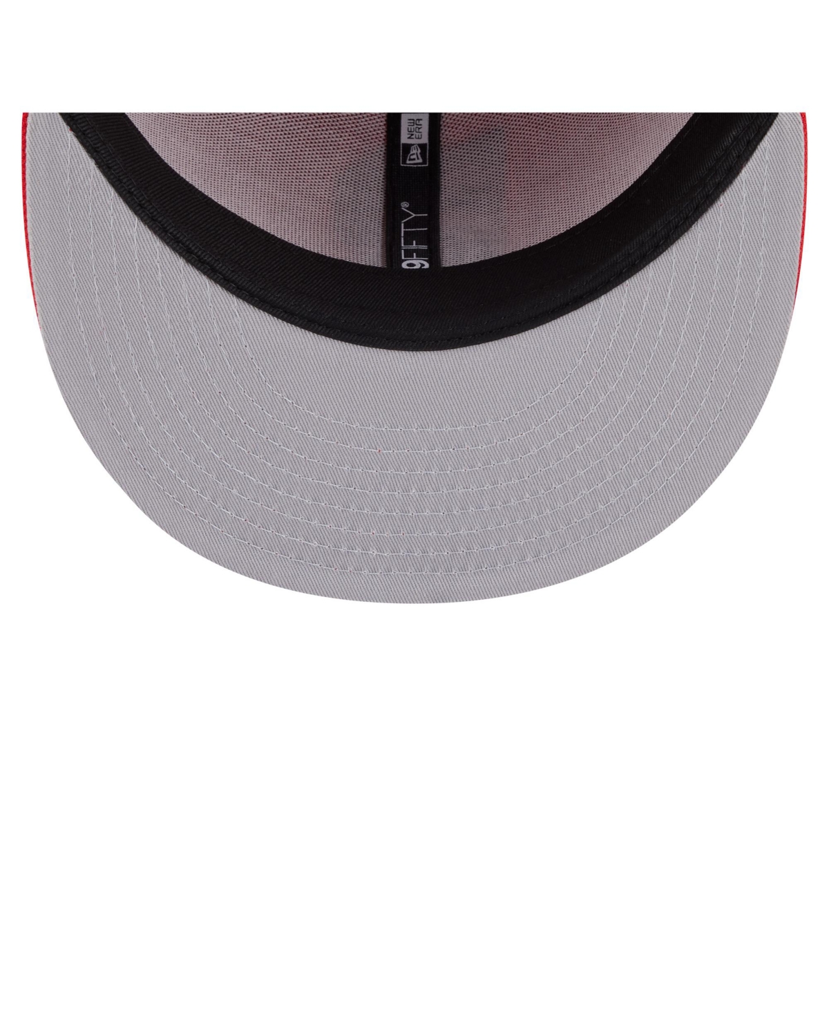 New Era Men's Red Toronto Raptors Deceptor 59fifty Fitted Hat In Red