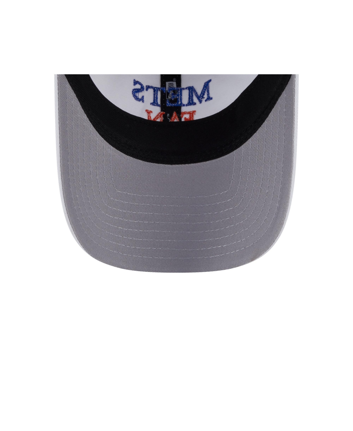 New Era Women's White New York Mets Team Fan 9twenty Adjustable Hat In White