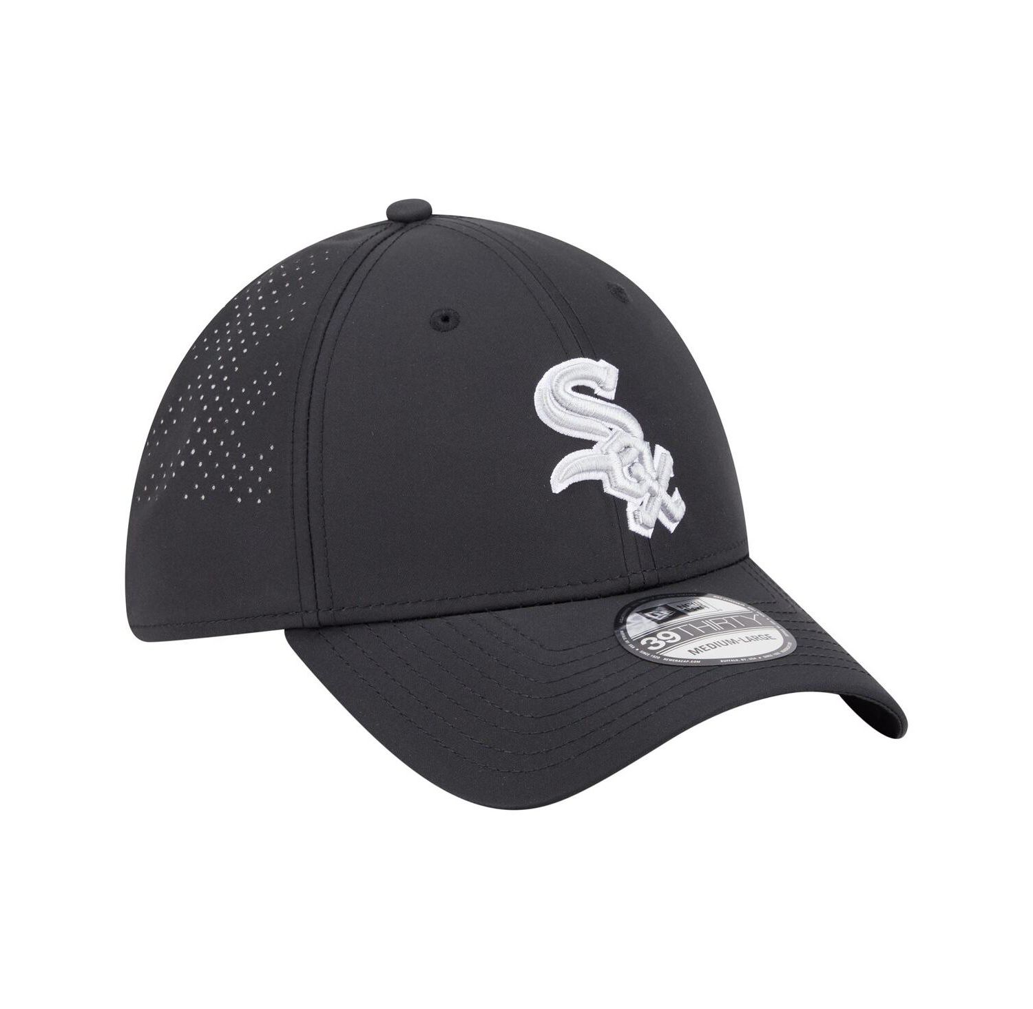 Men's Black Chicago White Sox Night 39THIRTY Flex Hat