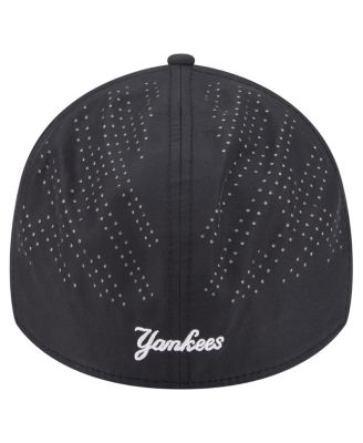 Men's Black New York Yankees Night 39THIRTY Flex Hat