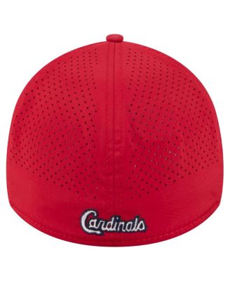 Men's Red St. Louis Cardinals 39THIRTY A-Frame Perforated Flex Hat